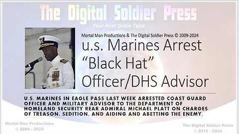 u.s. Marines Arrest a Black Hat Officer and DHS Advisor