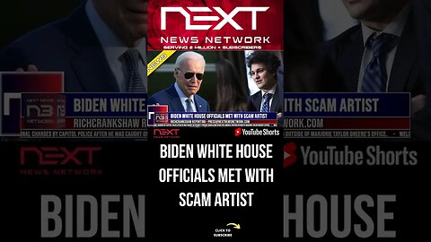 Biden White House Officials Met With Scam Artist #shorts