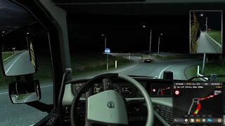 Eurotrucksimulator 2. Mit dem LKW durch Europa Auf der Pro Mod mit guter Musik.