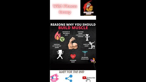 🔥Reasons why you should build muscle🔥#shorts🔥#fitnessshorts🔥#wildfitnessgroup🔥21 march 2022🔥