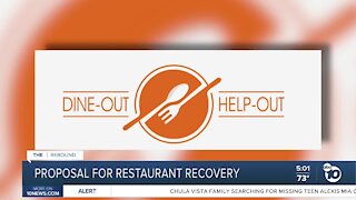 Proposal to help restaurant owners and diners