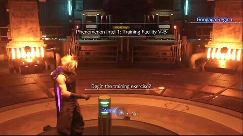 FF7 Rebirth Phenomenon Intel 1 Training Facility V-B