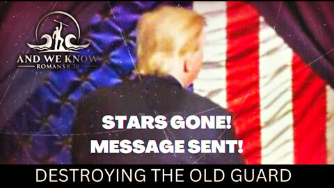 Trump's Ohio Rally - ALL 50 Stars MISSING on the American Flag!! 9-20-2022