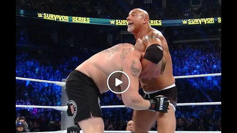 Goldberg vs Brock Lesnar 🔥