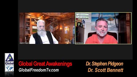 Dr. Scott Bennett with Dr. Stephen Pidgeon 5-15-2024