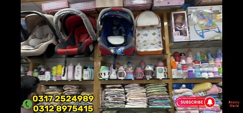 Kids clothing and necessary items in Pakistan shop