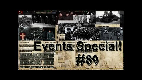 Hearts of Iron 3: Black ICE 9.1 - 89 (Germany) Events Special!