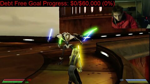 General Grievous VS Plo Koon In A Battle With Live Commentary In Star Wars Jedi Knight Jedi Academy