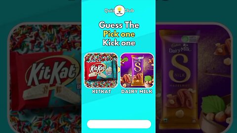 Pick one Kick one flavors|Quiz Club|| #shortvideo#Quiz#trending#viral#quiztime