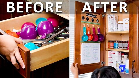 ORGANIZATION HACKS ! Unexpected Kitchen Hacks You Need To Know | DIY Life Hacks