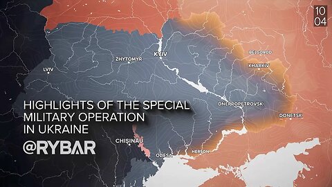 RYBAR Highlights of Russian Military Operation in Ukraine on April 10!