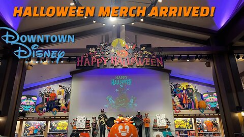 Halloween Merch Has ARRIVED at Downtown Disney! Plus Updates on Construction! Disneyland Resort!