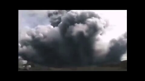 Mount Aso Volcano Eruption Timelapse