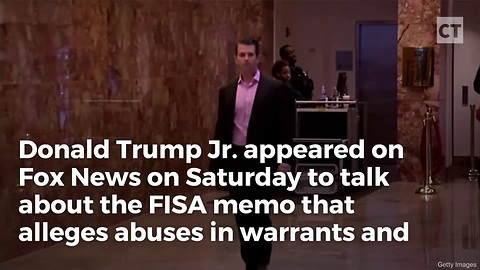 Don Jr. Callsl Memo's Release "Sweet Revenge"