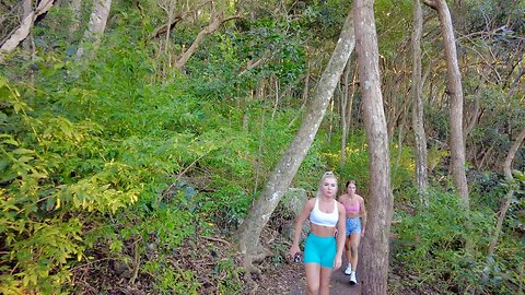 Burleigh Heads National Park || Walking Up to Jebbribillum Lookout