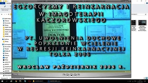 EKSPERYMENTY ZE ŚWIATA ASTRALNEGO INNEJ RZECZYWISTOŚCI - PODŚWIADOMOŚĆ PACJENTA /2006© TV - IMAGO