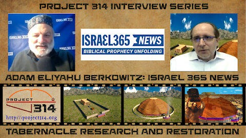 Tabernacle Rediscovery: Israel 365 News / Adam Eliyahu Berkowitz and Andrew Hoy Interview - Exodus Terumah