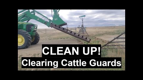 Cleaning the Cattle Guard | Seasonal Maintenance