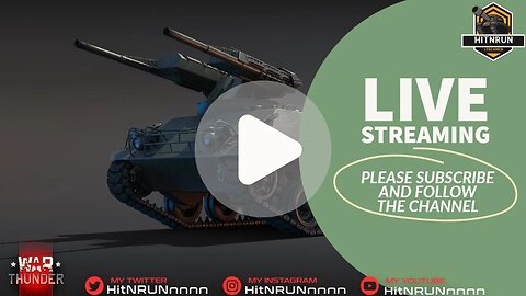 HitNRUNnnnn Live Stream Get Ready for War Thunder: Let the Games Begin!