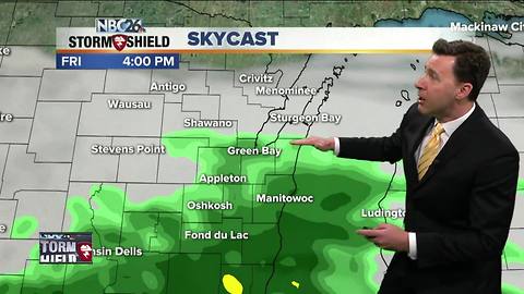 Michael Fish's NBC26 Storm Shield weather forecast