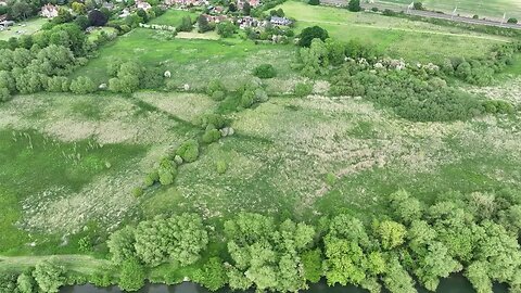 Withymead Nature Reserve from the West (across the Thames)