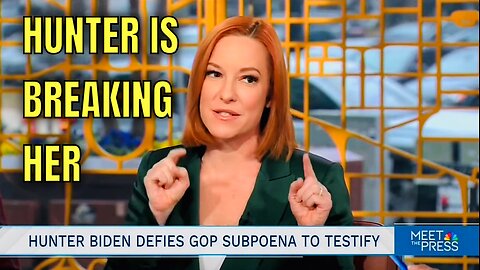 WOW! Even Jen Psaki just said this about Hunter Biden! 😮