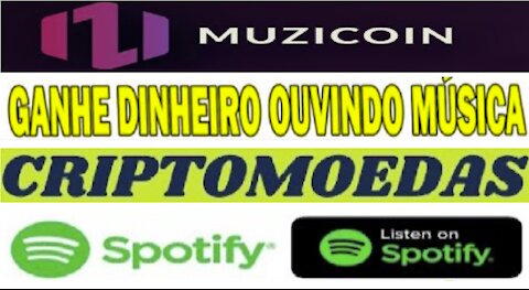 【MUZICOIN Músicas】Como ganhar Criptomoedas ouvindo música || Paga todos os Dias || Renda Extra