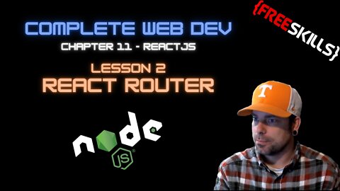 Web Dev 11 - 2 React Router