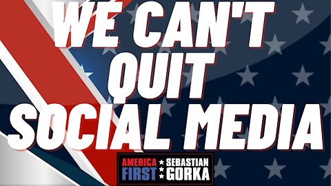 We can't quit social media. Grant Stinchfield with Jenna Ellis on AMERICA First