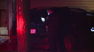 Police find gun inside SUV after it crashes into home on Independence Avenue and East 46th Street