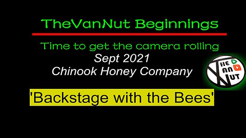 Back Stage With The Bees @TheVanNut Vanlife