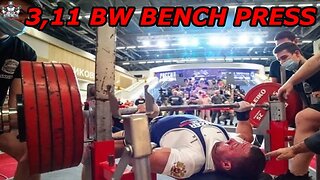 The Pound for Pound Bench Press King Andrey Sapozhonkov