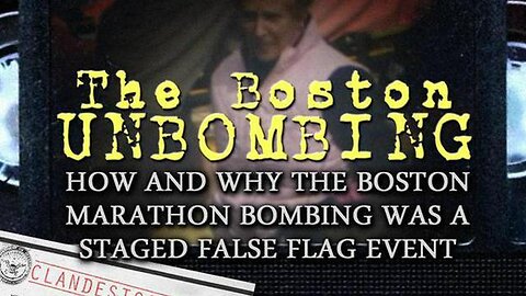 The Boston Unbombing (2016 HD Documentary) | Simulated Terrorism