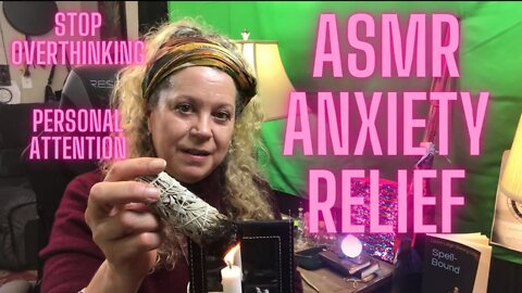 ASMR ANXIETY RELIEF*DIS-SPELL NEGITIVE WORDS/STOP OVERTHINKING/CLEANSE NEGATIVE EMOTIANS/MOTIVATION