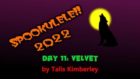 Spookulele 2022 - Day 11 - Velvet (by Talis Kimberley)