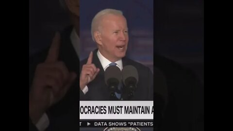 Biden Trying To Start WW3? Calls For Putin’s Removal #shorts