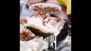 Chocolate and Banana Pies