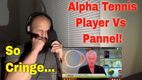 Alpha Tennis Player vs Pannel Reaction!