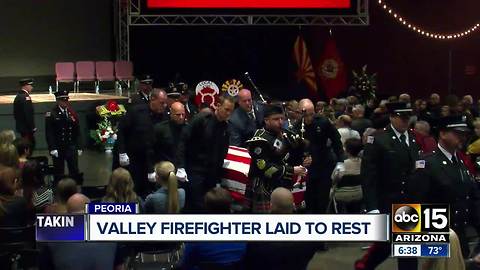 Daisy Mountain Fire Captain Wade Barter laid to rest