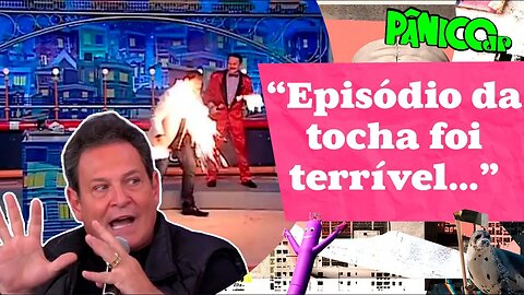 LUÍS RICARDO RELEMBRA QUANDO PEGOU FOGO NA TV (LITERALMENTE) E COMO SURGIU O BOZO