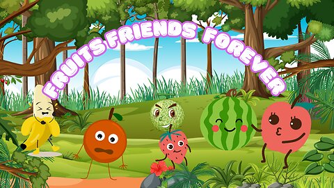 Fruit Friends Forever: A Playful Garden Story