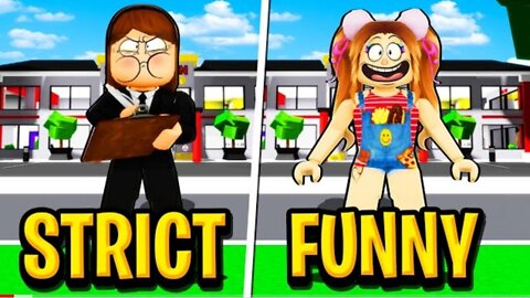 STRICT TEACHER vs FUN TEACHER in Roblox BROOKHAVEN RP!!