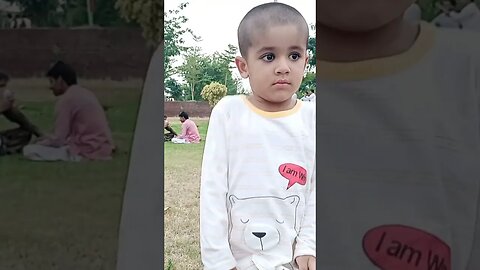 Cute Baby in Park #cutebaby