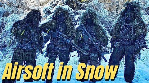 Airsoft War Games in Snow ASG M15