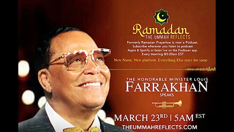 #Ramadan 2023 / 1444’ by The Honorable Minister @LouisFarrakhan - @RamadanPrayerline