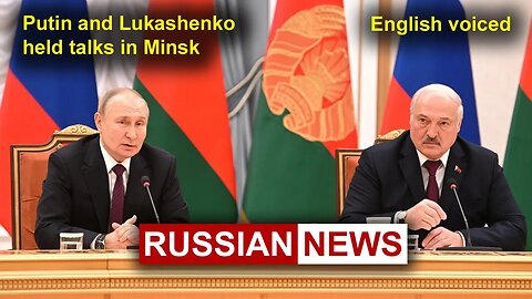 Putin and Lukashenko held talks in Minsk | Russia, Belarus. Negotiations