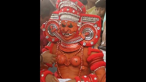 മണത്തണ കാളി 😳 #theyyam #shorts