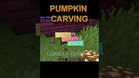 Minecraft: How To Make A Pumpkin Carving Table