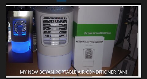 MY NEW BOYAN PORTABLE AIR CONDITIONER FROM STEVE87THPSAP