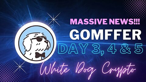 Gomffer Day 4, 5 & 6 - Update and Withdrawal - Is it a scam - Plus Huge news on a massive discovery